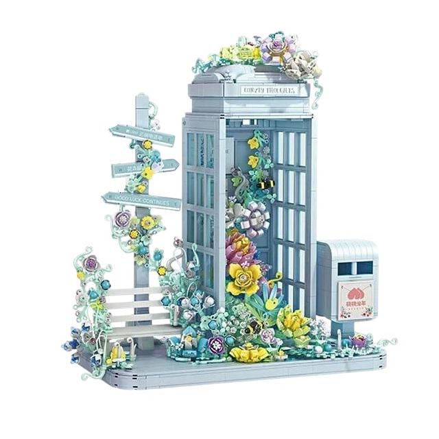 Конструктор Телефонная будка 2079 детали Multicolor (159807)