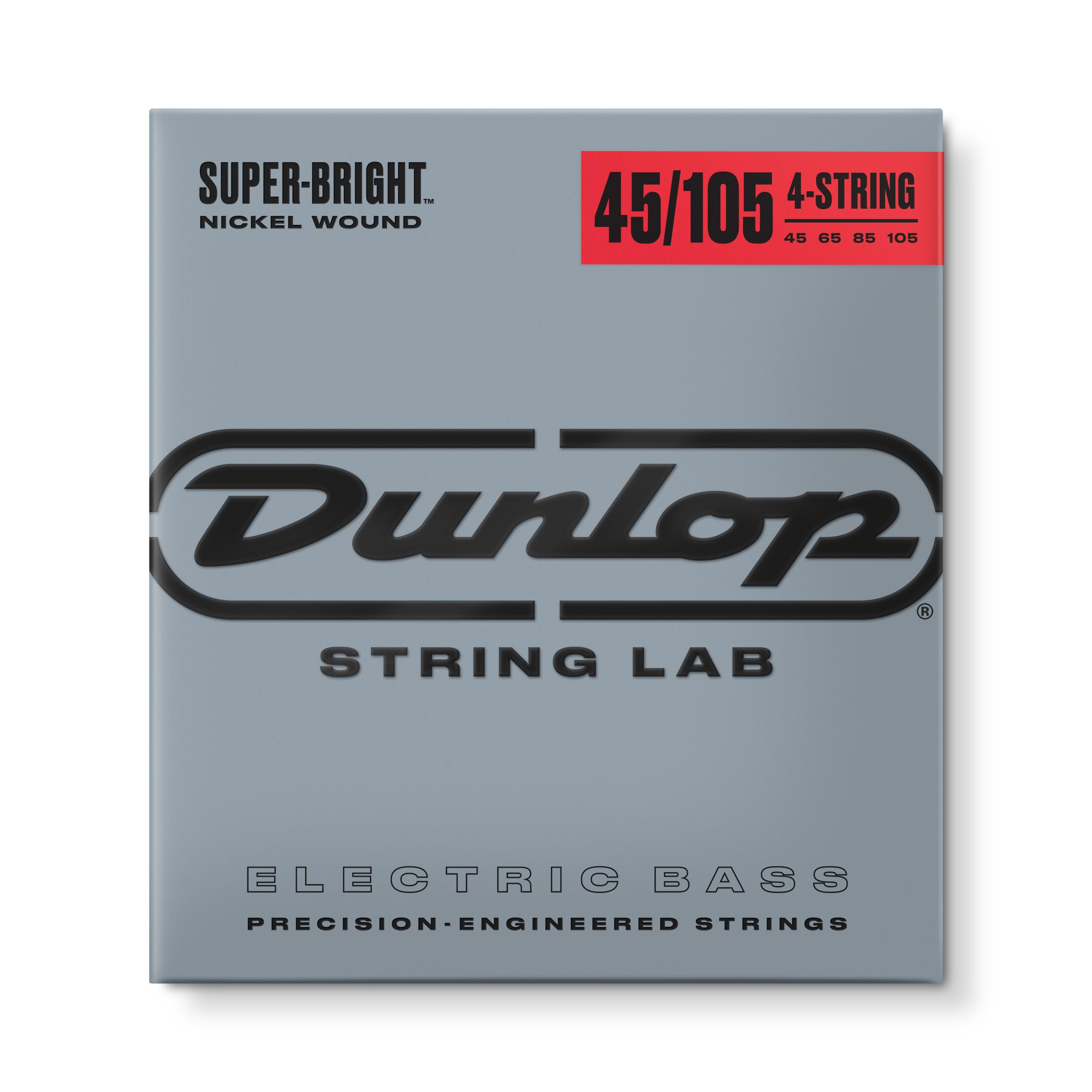 Струны для бас-гитары Dunlop DBSBN45105 Super Bright Nickel (121841)
