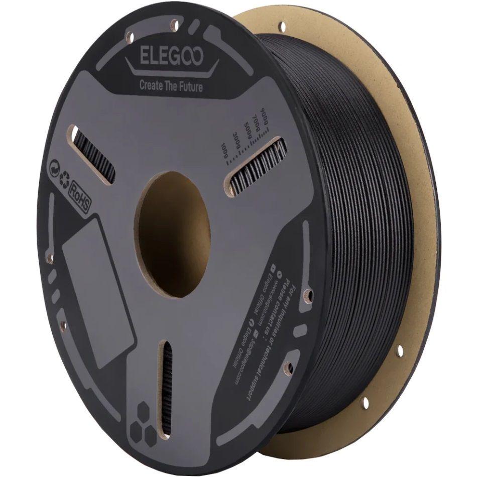 Филамент ELEGOO PETG-GF 1 кг 1,75 мм со стекловолокном Черный (50.203.0636)