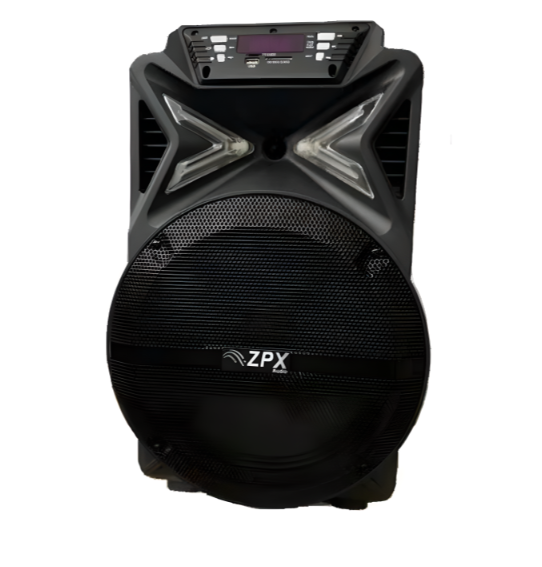 Портативная колонка ZPX ZX-7780 с радиомикрофоном 350 Вт Черный (ZPX-010) Портативная колонка ZPX ZX-7780 с радиомикрофоном 350 Вт Черный (ZPX-010)