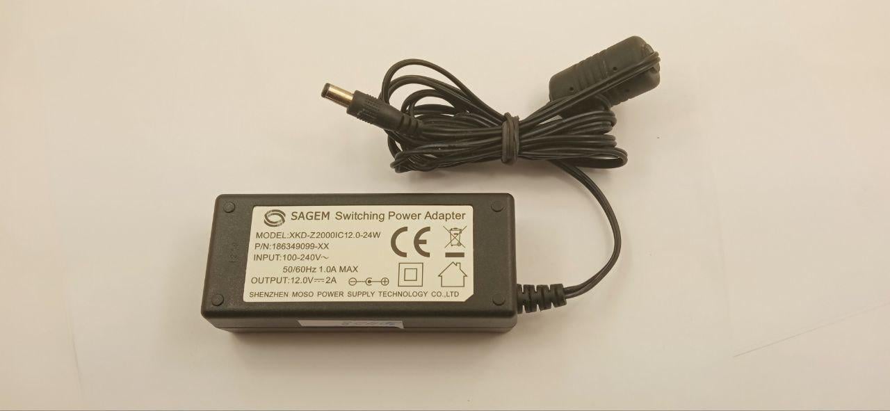 Блок питания импульсный Sagemcom XKD-Z2000IC12.0-24W 12V 2,0A (20428)
