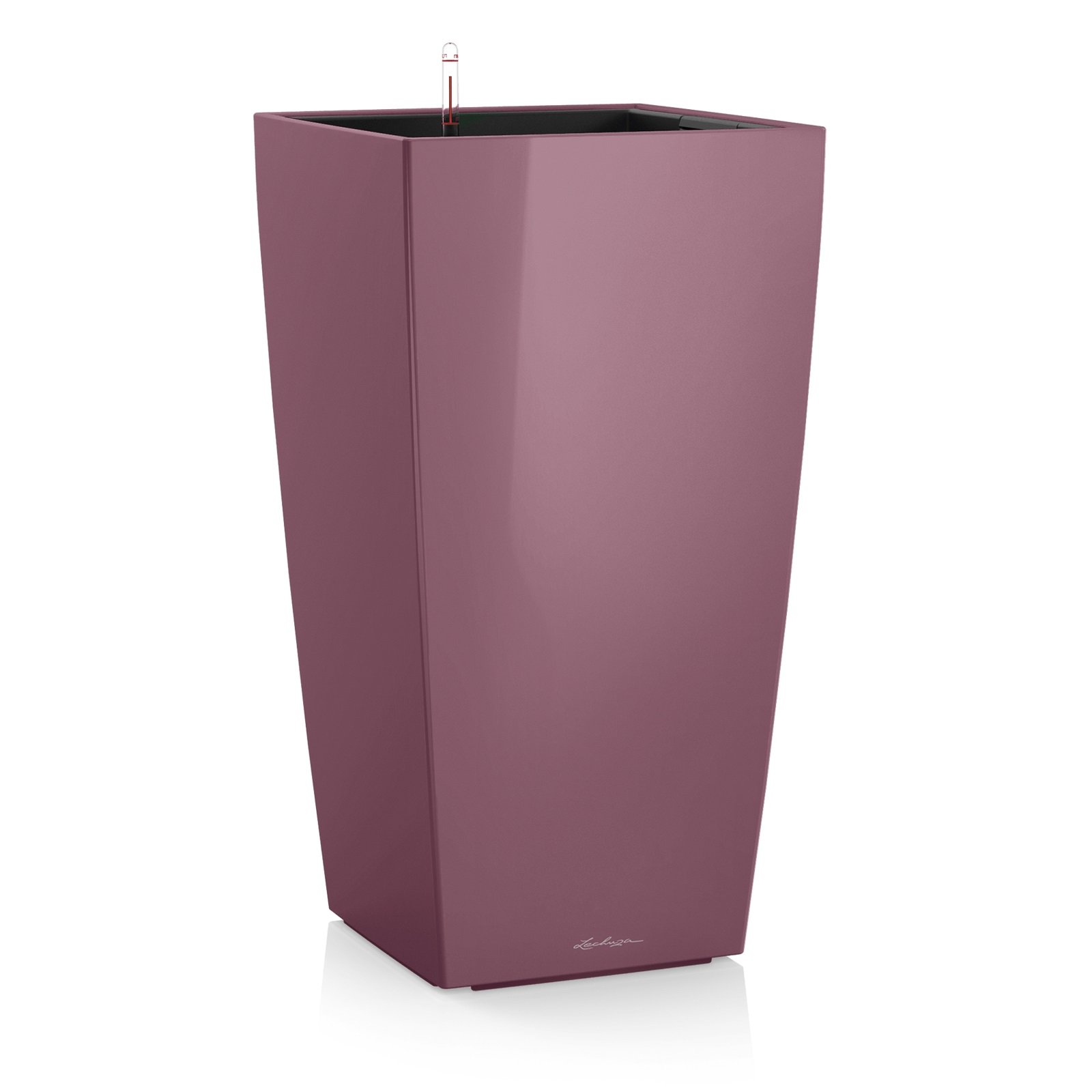 Вазон Lechuza CUBICO Premium 40 Сливовый (18221)