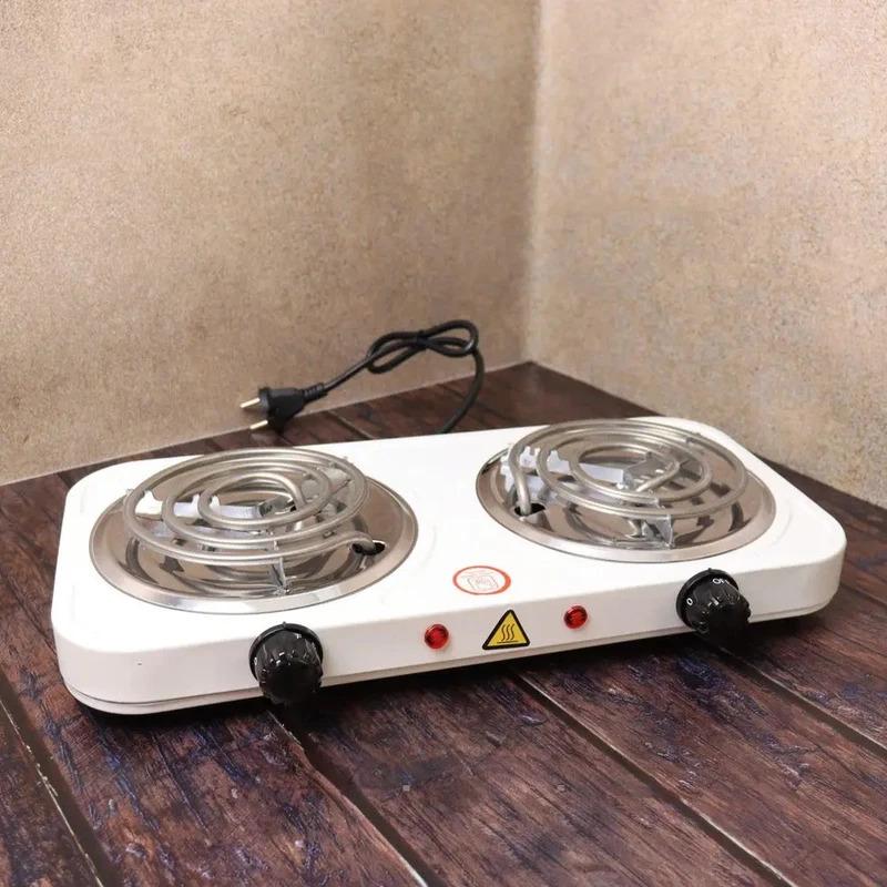 Электрическая настольная плита JX-2020B с 2 конфорками 2000 Вт (234569371_403)