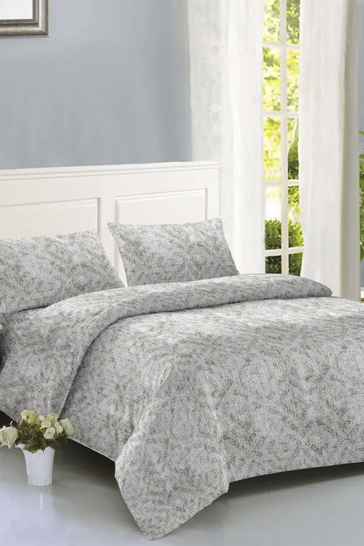 Комплект постельного белья Soho евро 200x220 Art Deco Grey (SKT001040050)