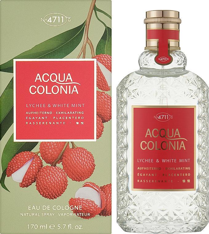 Одеколон унисекс 4711 Acqua Colonia Lychee & White Mint 170 мл (374840)