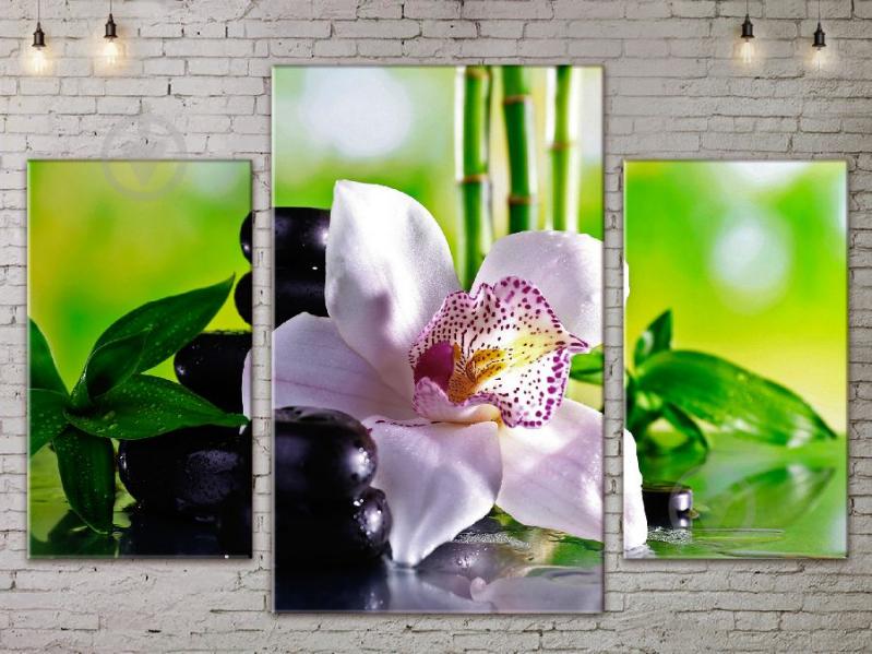 Модульная картина ArtStar цветы ADFL0109 размер 120 х 180 см