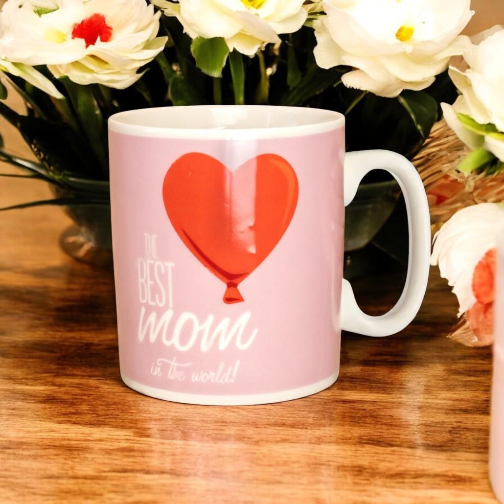 Кружка керамическая The Best MOM in the world 1 л Розовый - фото 9 Кружка керамическая The Best MOM in the world 1 л Розовый - фото 9