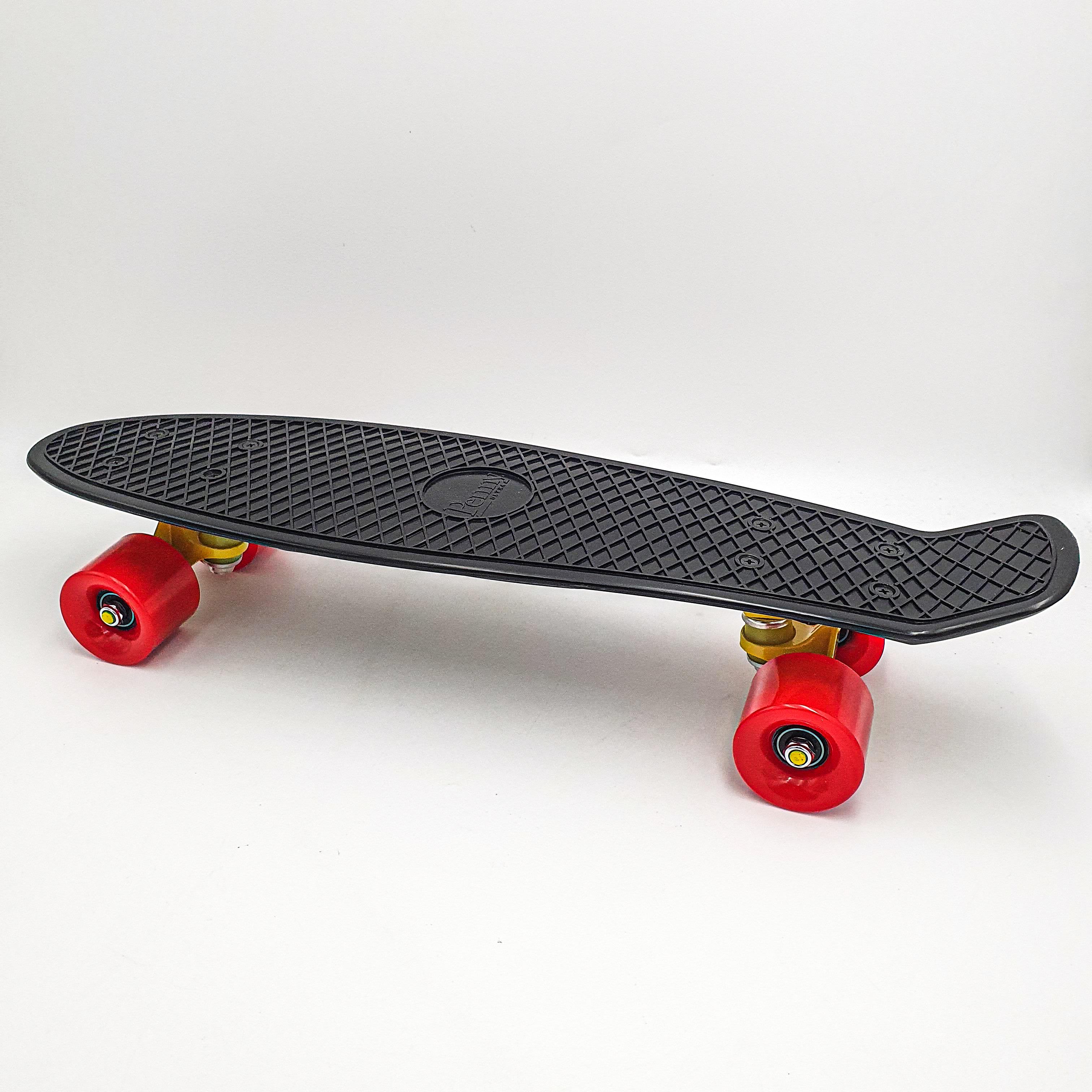 Пенниборд Penny Board Pastel Series ABEC 7 55х15 см с матовыми колесами Черный (3b0913a7) - фото 5