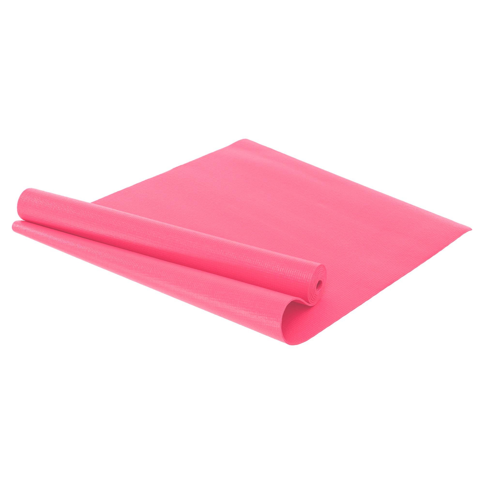 Килимок для фітнесу та спорту SP-Sport PVC FI-8721 173x61x0,3 см Світло-рожевий - фото 1 Килимок для фітнесу та спорту SP-Sport PVC FI-8721 173x61x0,3 см Світло-рожевий - фото 1