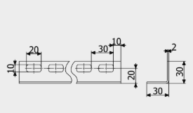 Уголок Roll Grand для секционных ворот 1 м.п. (3140) - фото 2 Уголок Roll Grand для секционных ворот 1 м.п. (3140) - фото 2