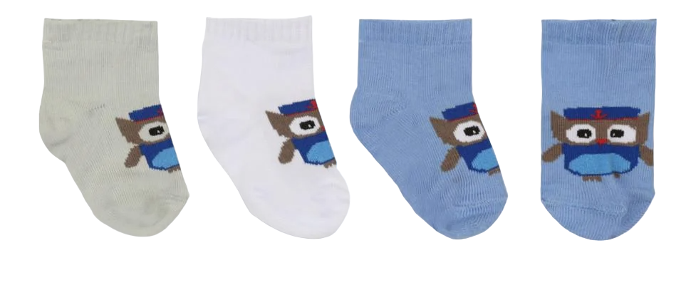 Носки детские хлопковые демисезонные для мальчика Gabbi NSM-337 р. 10-12 6 пар (90337)