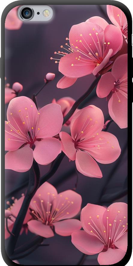 Чехол на iPhone 6 Plus Пурпурная сакура (6075b-48-42517) Чехол на iPhone 6 Plus Пурпурная сакура (6075b-48-42517)