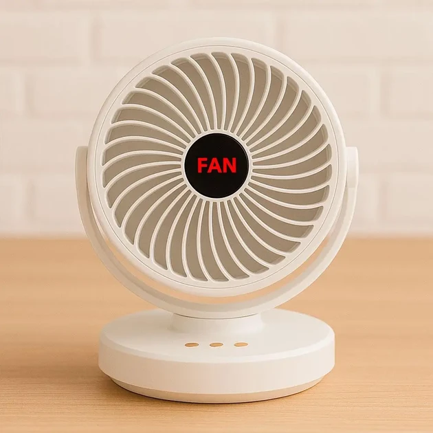 Настольный вентилятор Mini Fan VU-05 с автоповоротом на подставке (3006962190)