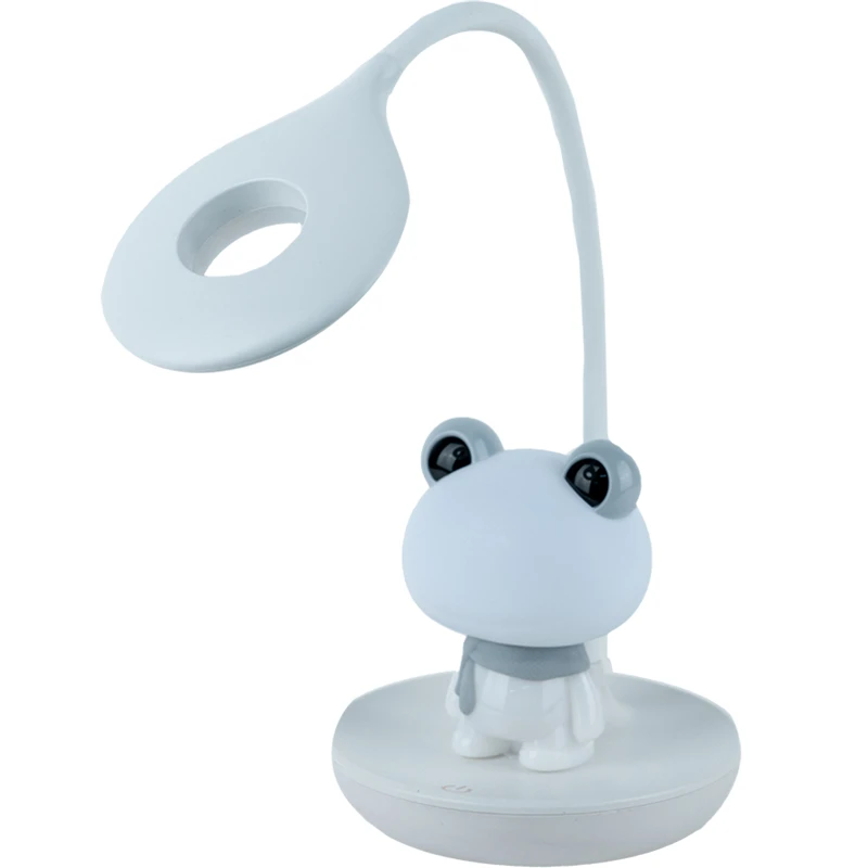 Лампа настольная KITE Froggy LED с аккумулятором Белый (K24-492-3-1) - фото 3 Лампа настольная KITE Froggy LED с аккумулятором Белый (K24-492-3-1) - фото 3