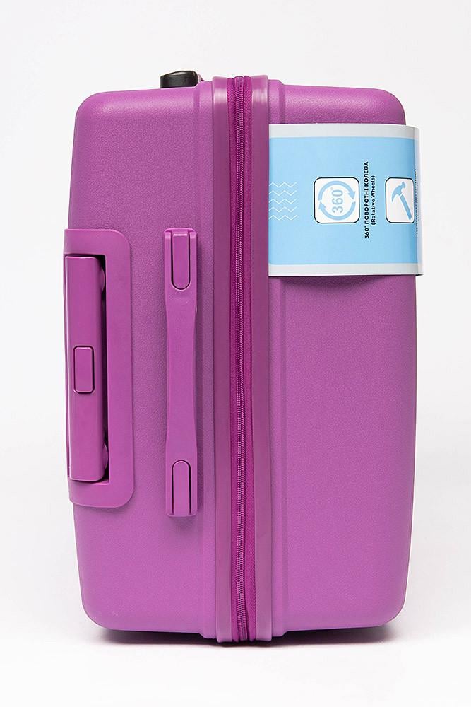 Чемодан женский L Фиолетовый (ЦБ-00181515) - фото 9 Чемодан женский L Фиолетовый (ЦБ-00181515) - фото 9