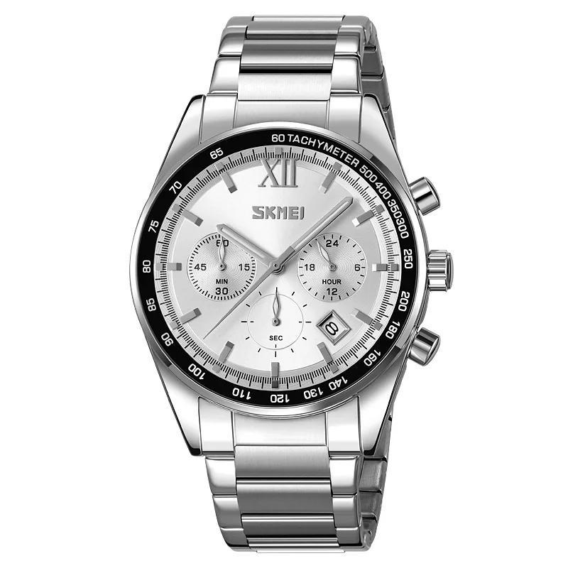 Наручные часы Skmei 9096SI Серебристый (29425164)