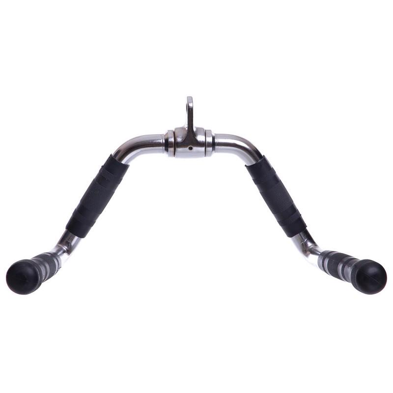 Рукоятка для тяги TA-2738 на трицепс и тяги к животу резиновая Серебряный (58363158) - фото 2 Рукоятка для тяги TA-2738 на трицепс и тяги к животу резиновая Серебряный (58363158) - фото 2