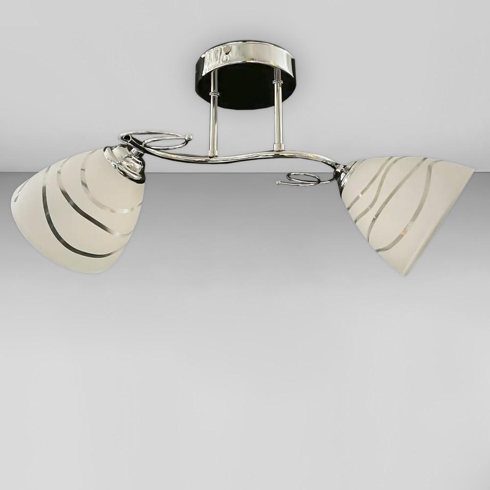 Люстра потолочная Light House SZ-18485/2A CR 240х510х240 мм E14 Хром