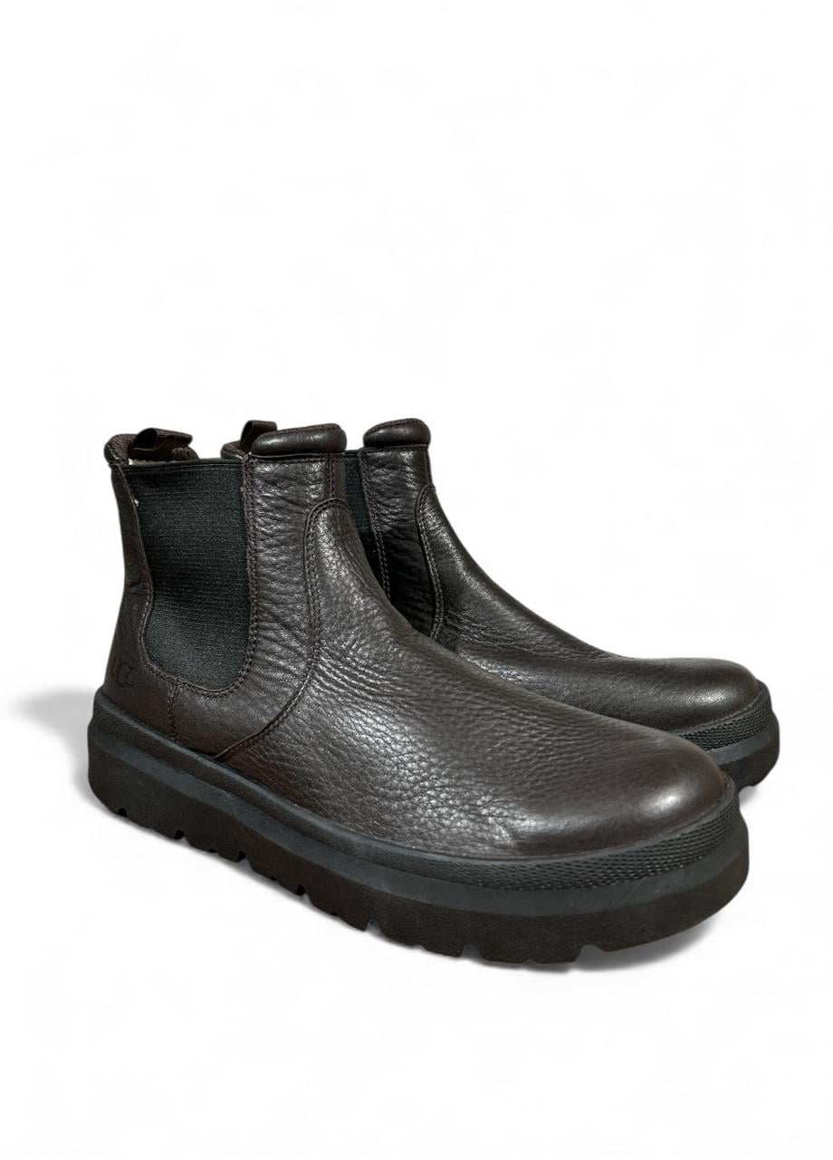 Ботинки мужские кожаные UGG s/n 1151790 Челси р. 43,5/USA 10,5/28,5 см Темно-коричневый (31301957)