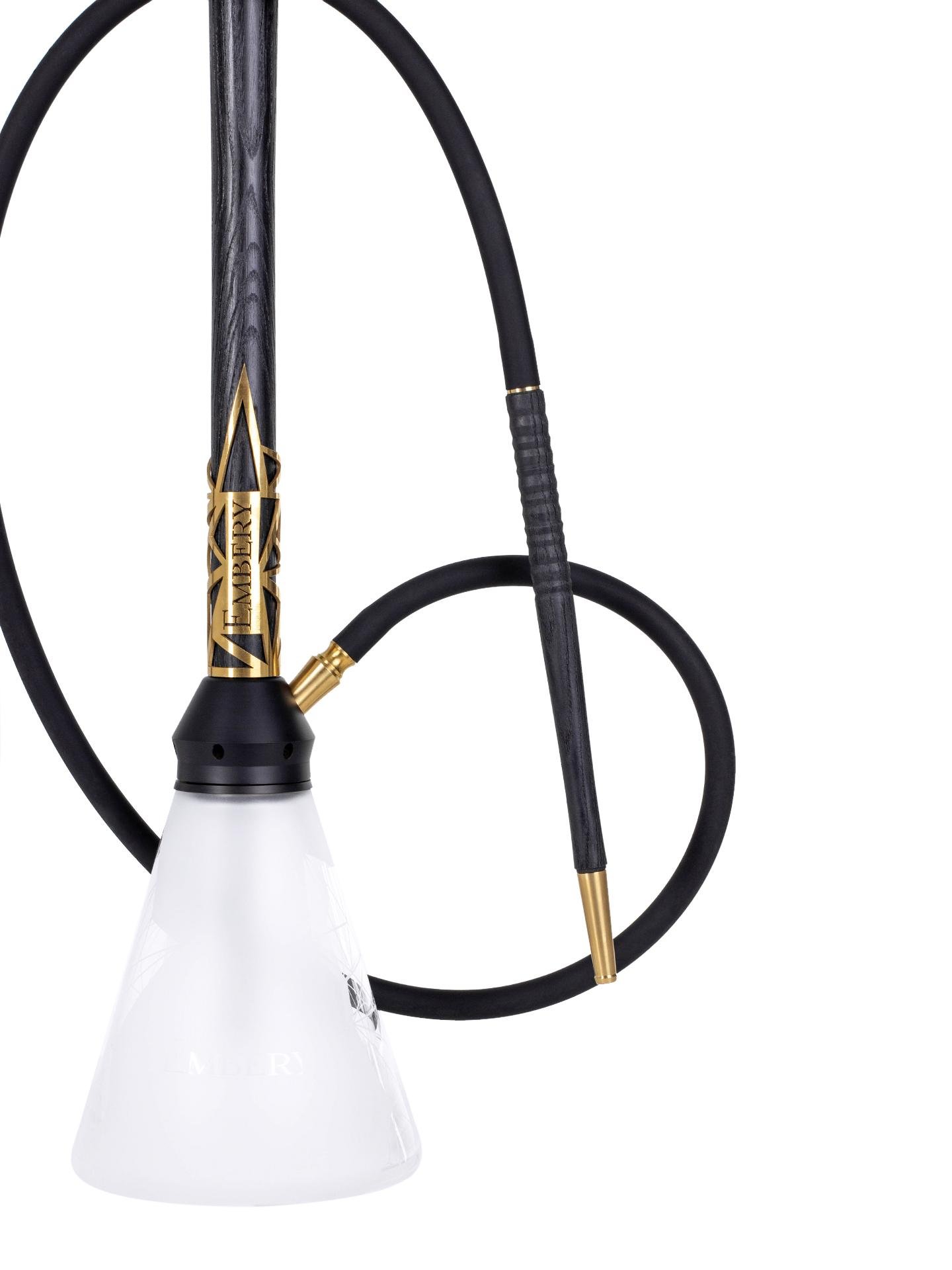 Кальян Embery Wood-ENVOLVE Hookah Gold-Black - фото 2