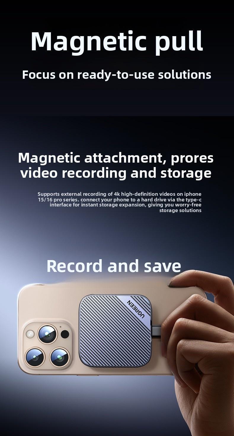 Кишеня зовнішня Ugreen MagSafe 2230/2242 10 гбіт/с USB-C (45367) - фото 13