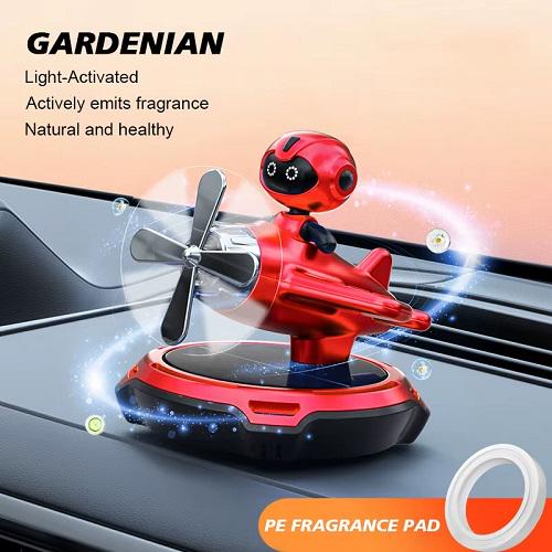 Ароматизатор Robot Pilot на сонячній батареї Червоний (00000065622) - фото 6