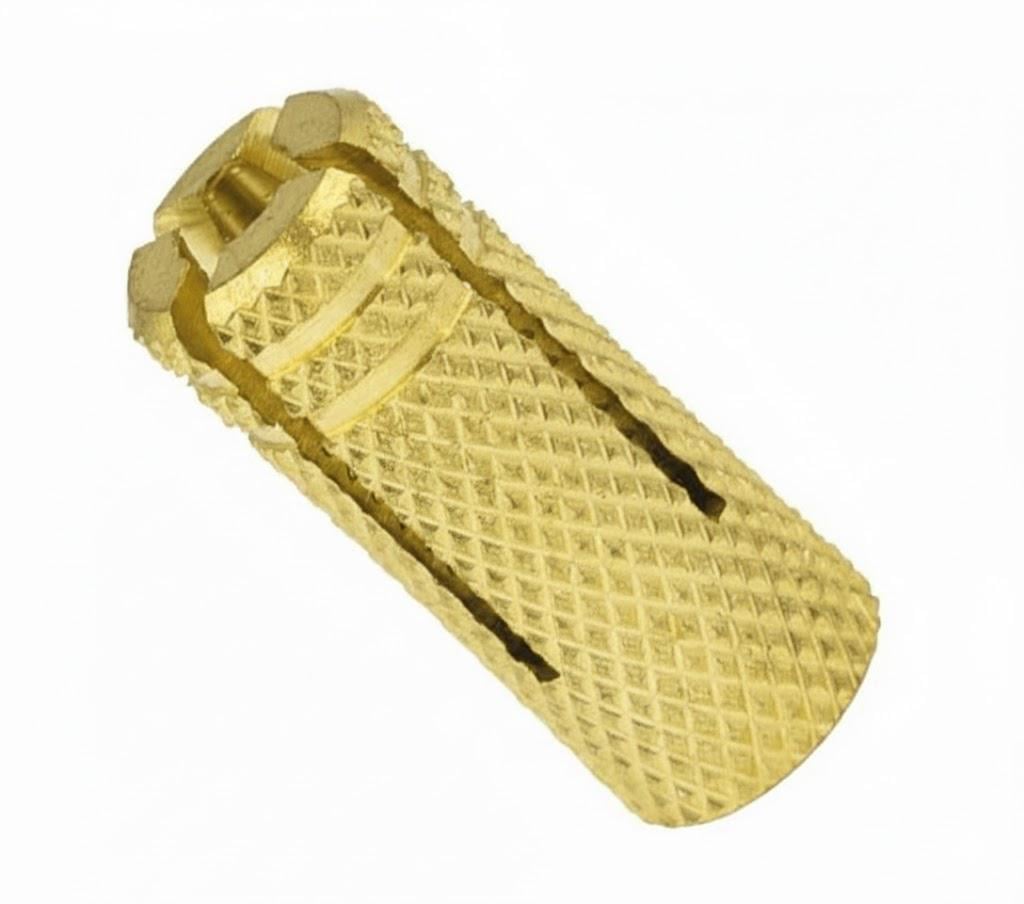 Втулка розпірна TEEM латунна з внутрішньою різьбою 12/М10х40 (5331)