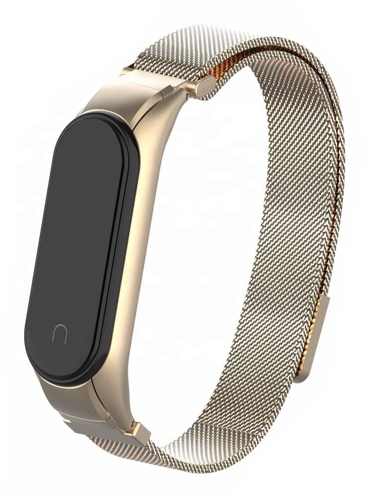 Ремінець Міланська петля Milano Mi Band 4 Retro Gold (20792) Ремінець Міланська петля Milano Mi Band 4 Retro Gold (20792)