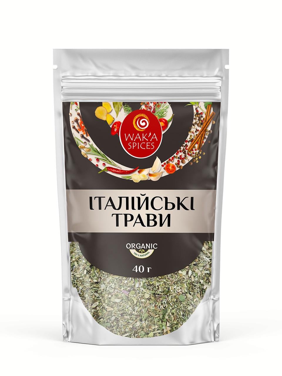 Смесь WAK`A Итальянские травы 40 г (2250575846)