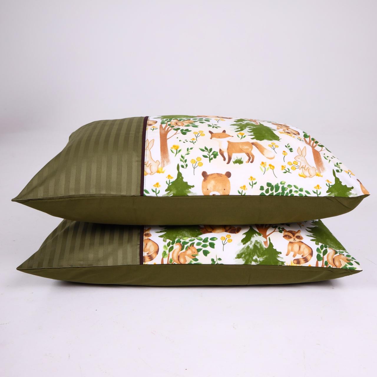 Набор наволочек PaniPava Brown bear Elit ранфорс 40х60 см 2 шт. (32321162) Набор наволочек PaniPava Brown bear Elit ранфорс 40х60 см 2 шт. (32321162)