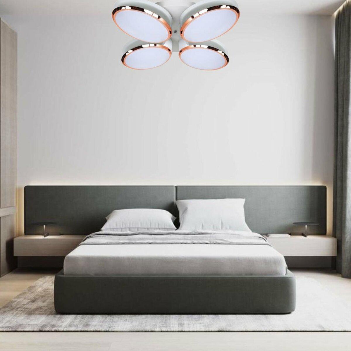 Люстра светодиодная акриловая PRD-C 0097-4 136W (20017) - фото 2