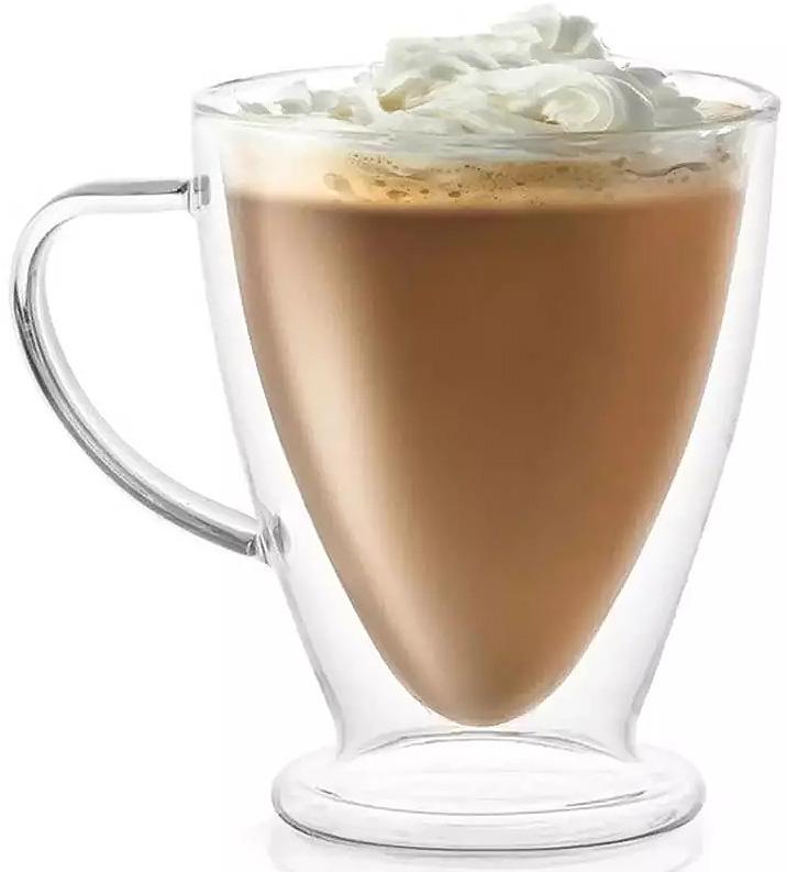 Набор стеклянных чашек Kamille с двойными стенками 300 мл - фото 2 Набор стеклянных чашек Kamille с двойными стенками 300 мл - фото 2