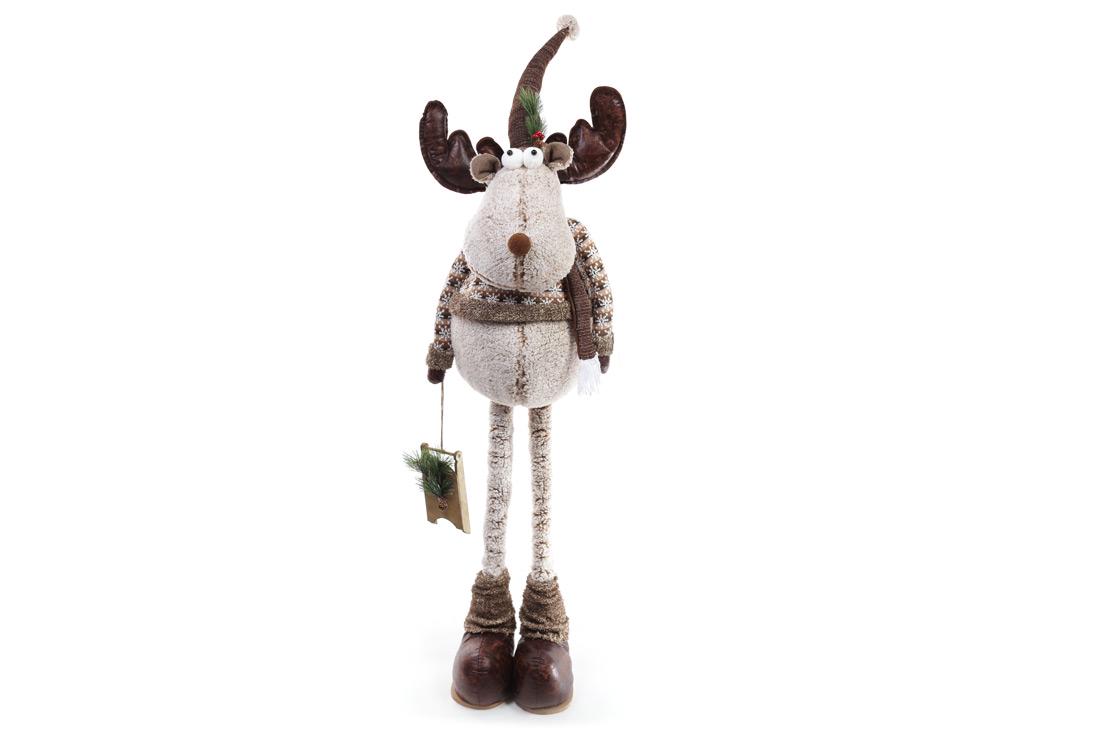 Мягкая игрушка новогодняя BonaDi Олень (778-220)