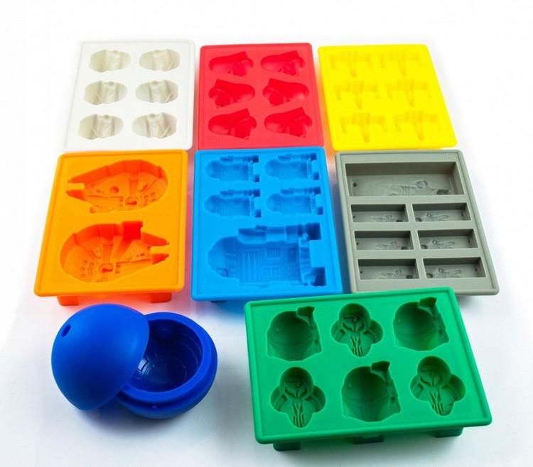 Набор форм для льда силиконовых Star Wars 8 шт. (1501759707)