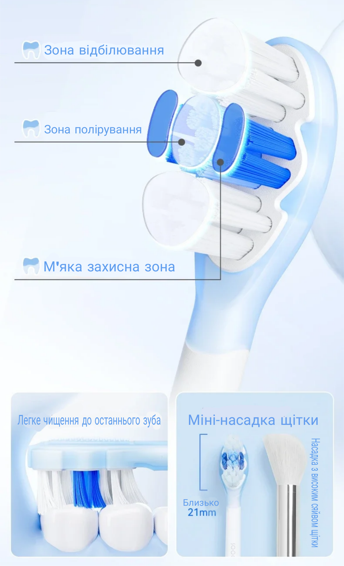 Електрична зубна щітка Soocas X3S Рожевий (655200) - фото 11 Електрична зубна щітка Soocas X3S Рожевий (655200) - фото 11