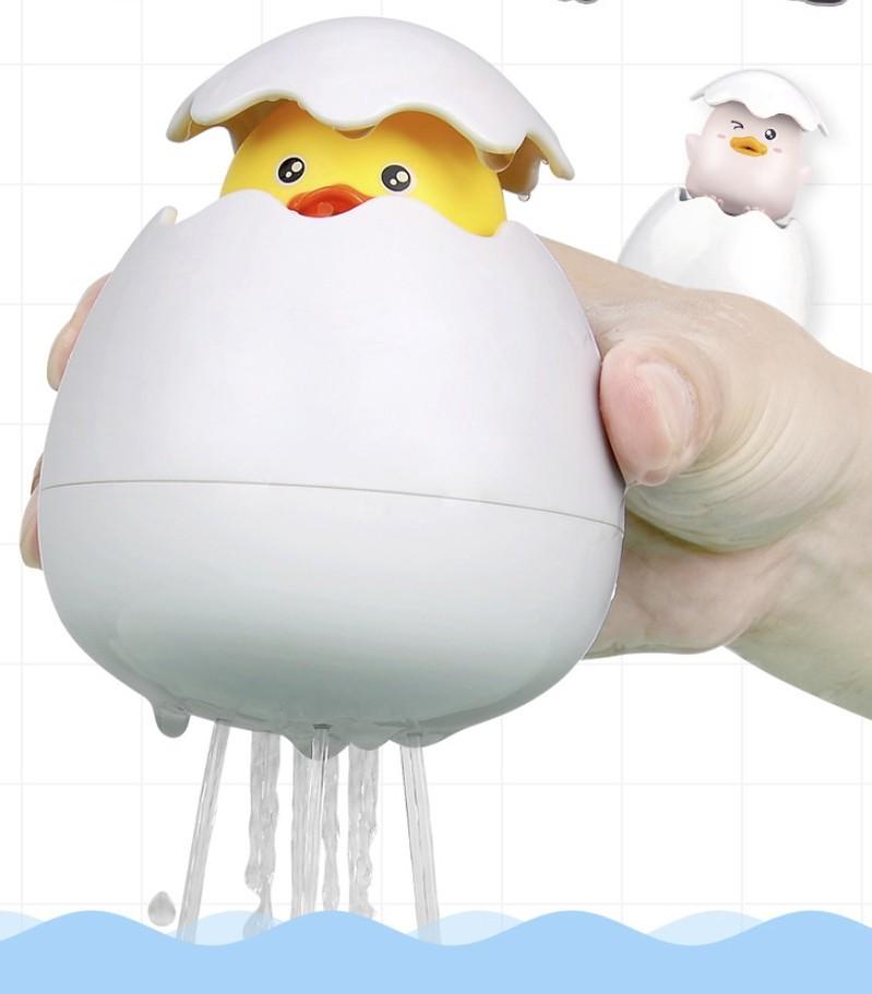 Игровой набор для купания Bath toys Цыпленок в яйце Белый - фото 2 Игровой набор для купания Bath toys Цыпленок в яйце Белый - фото 2
