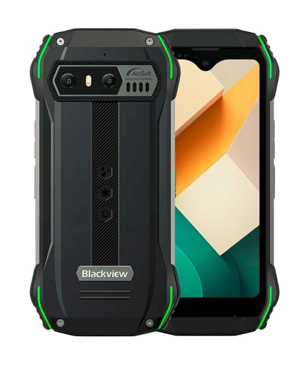 Смартфон Blackview N 6000 SE 4/128 Гб 4G/NFC/IP69K Black/Green (24788232)