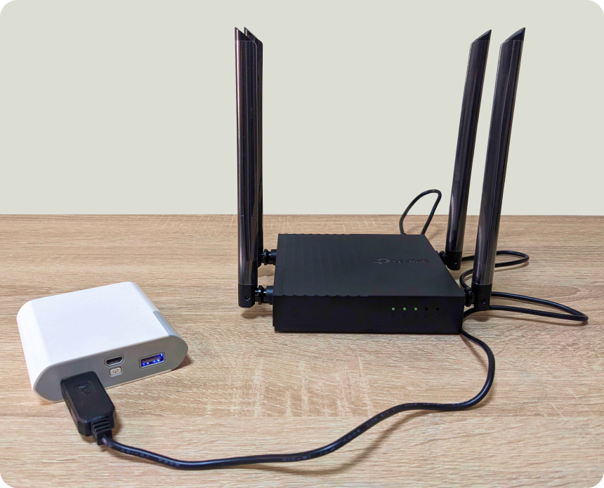 Кабель питания для роутера 5V/9V USB DC 5,5x2,1 (000007476) - фото 3 Кабель питания для роутера 5V/9V USB DC 5,5x2,1 (000007476) - фото 3