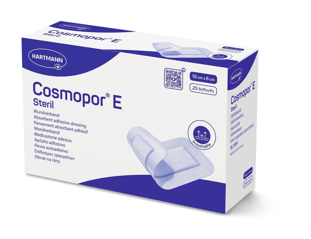 Повязка пластырная стерильная Cosmopor E 10x6 см 1 шт.