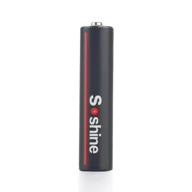 Аккумулятор SOSHINE AAA/LR03 1,5V 600 mWh Type-C Li-ion (104068) - фото 1
