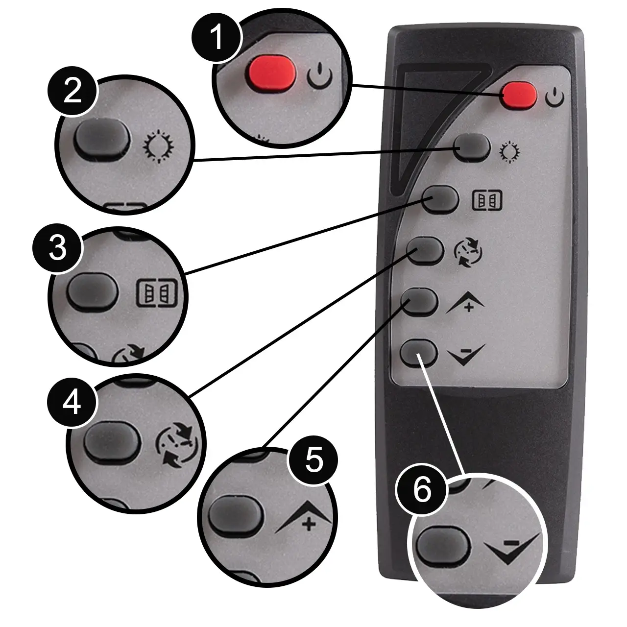 Скляний конвектор Maltec CH5000DWB WiFi Чорний (CH5000DWB) - фото 6
