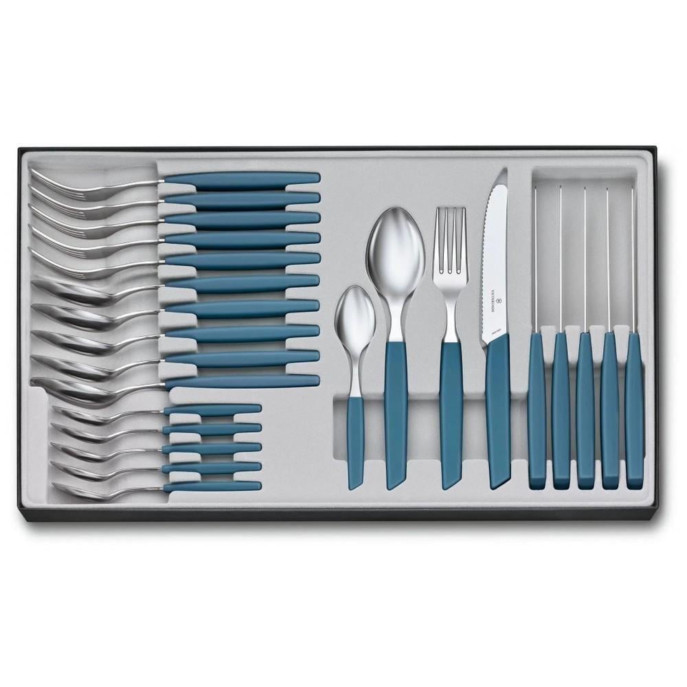 Набір столових приборів Victorinox Swiss Modern Table Set 24 пр. (6.9096.11W2.24)