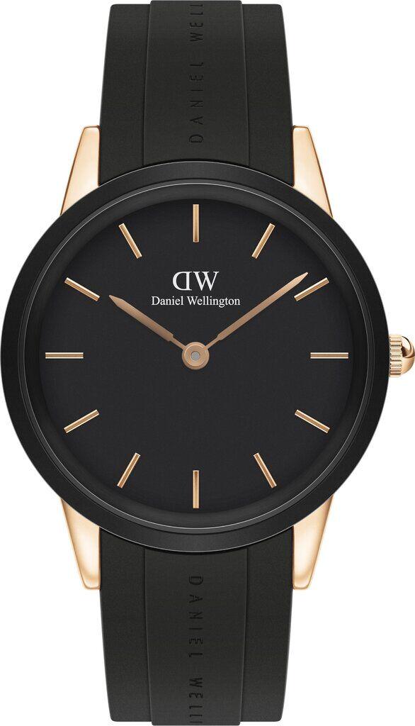Часы кварцевые Daniel Wellington DW00100425 Iconic Motion 10 ATM 40 RG Black