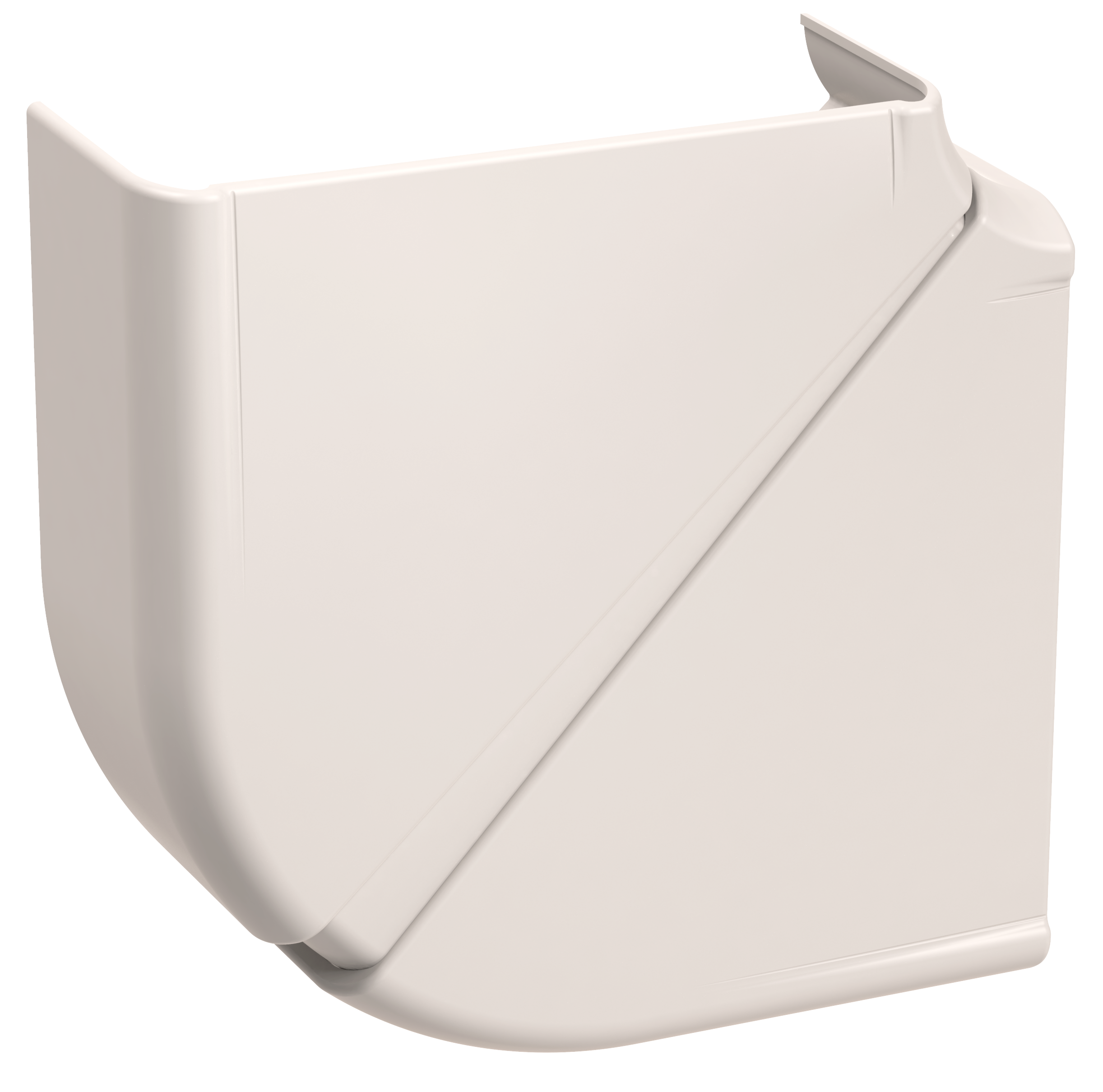 Угол плоский UEC Праймер для короба 150x60 мм сменный Белый (CKK-40D-P-150-060-K01)