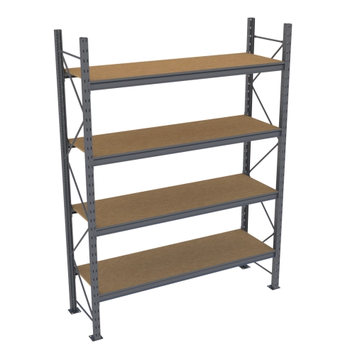 Стелаж Modern-Expo Mini Rack з полицями ДСП основна секція 4 рівні 2584х1850х615 мм (3-3-58)