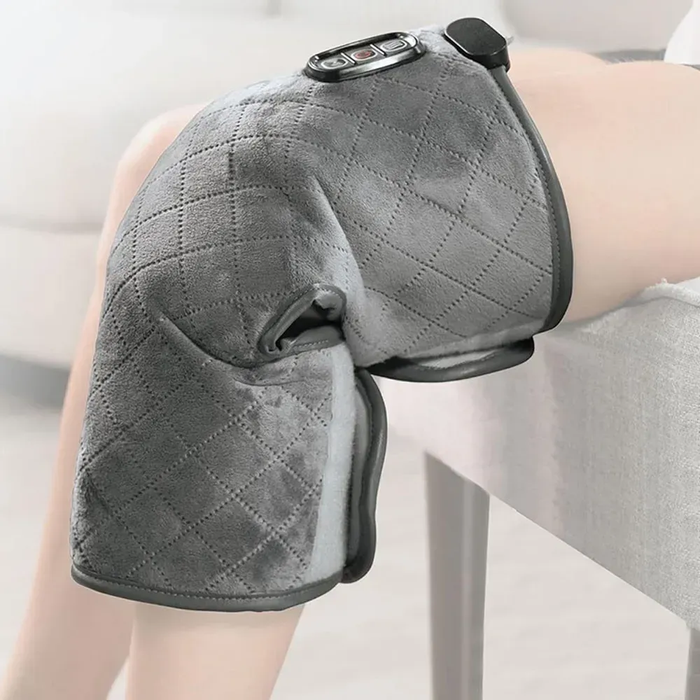 Масажер бандаж колінного суглоба з підігрівом від мережі (30641907) - фото 4