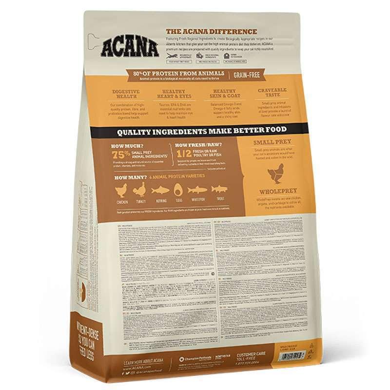 Корм сухий для кошенят і котів ACANA WILD PRAIRIE CAT з куркою і рибою 1,8 кг (11237763) - фото 10
