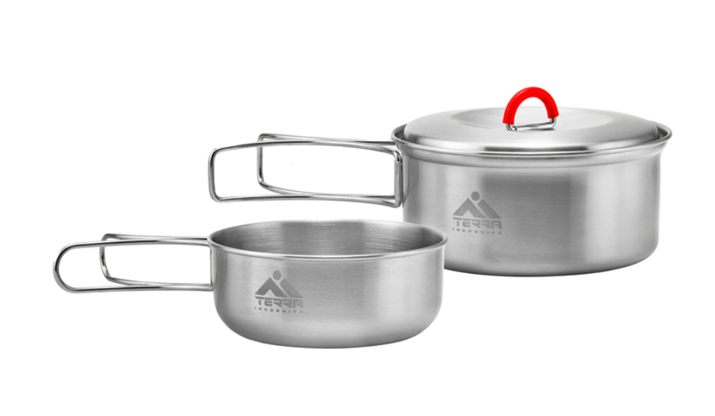 Набір посуду Terra Incognita Solo Set для 1 особи казанок кришка та миска