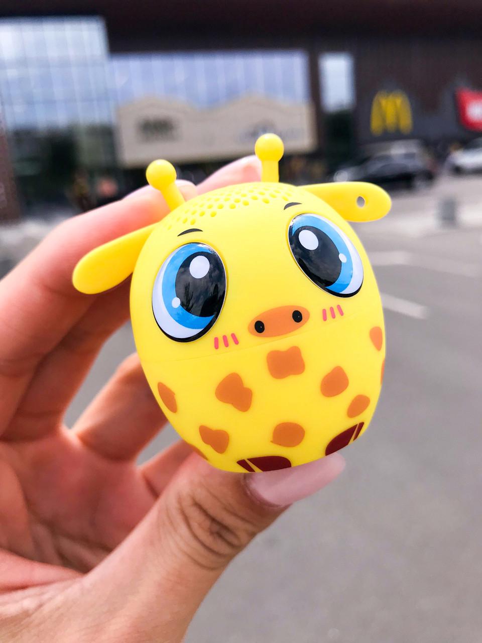 Портативная колонка Click Bluetooth Speaker Audio Animals Жирафка Портативная колонка Click Bluetooth Speaker Audio Animals Жирафка