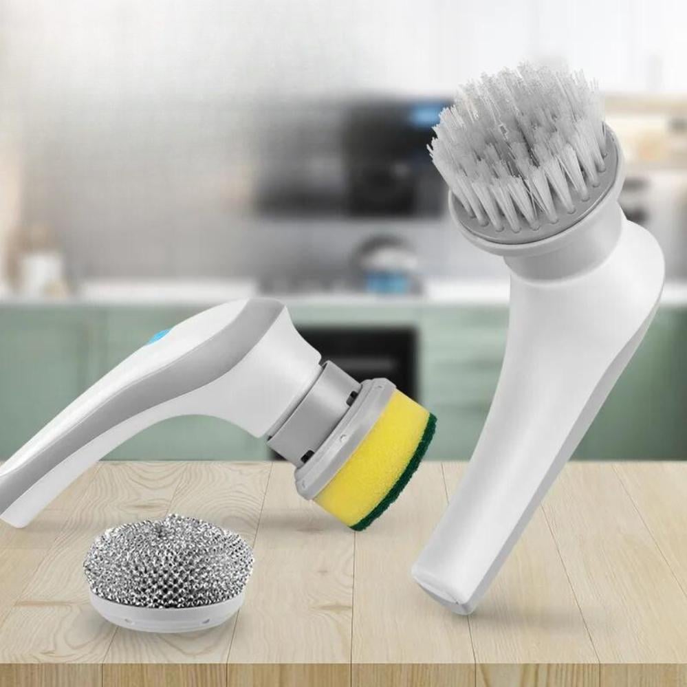 Щетка для уборки аккумуляторная 3в1 с 3-мя сменными насадками (120.1400) - фото 2